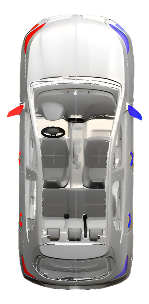 Friso Lateral Porta Prata Switchblade Tracker 2021/2025 Original GM 98551306