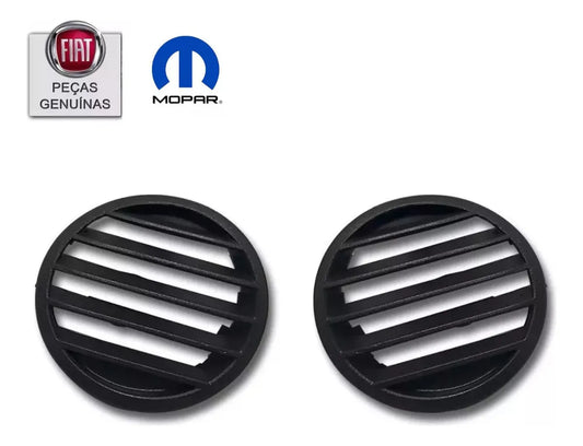 Par Difusor Moldura Saida Ar Painel Uno Vivace Fiorino Orig