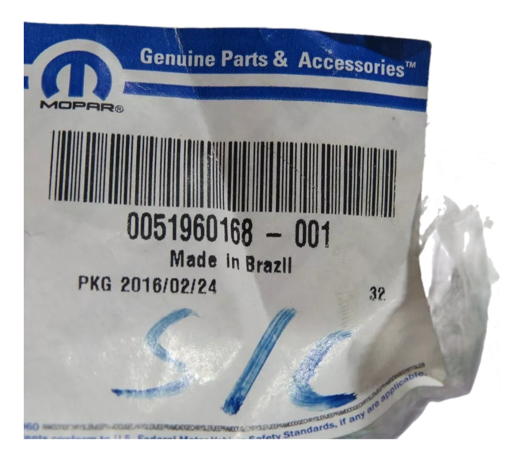 Emblema Sigla Precision Tampa Traseira Toro 2016/2021 Original Fiat 51960168