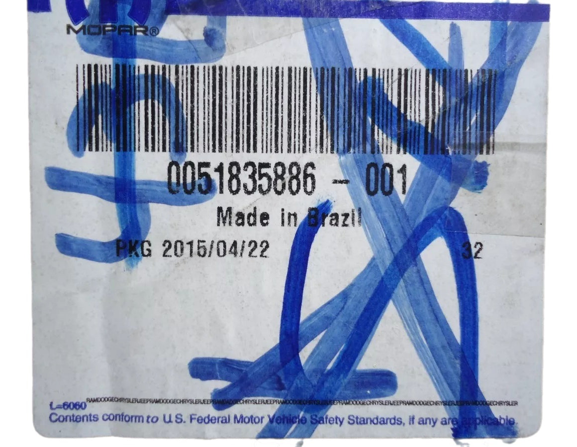 Máquina de Vidro Dianteiro Lado Direito com Motor Uno Fiorino 2011/2021 Original Fiat 51835886