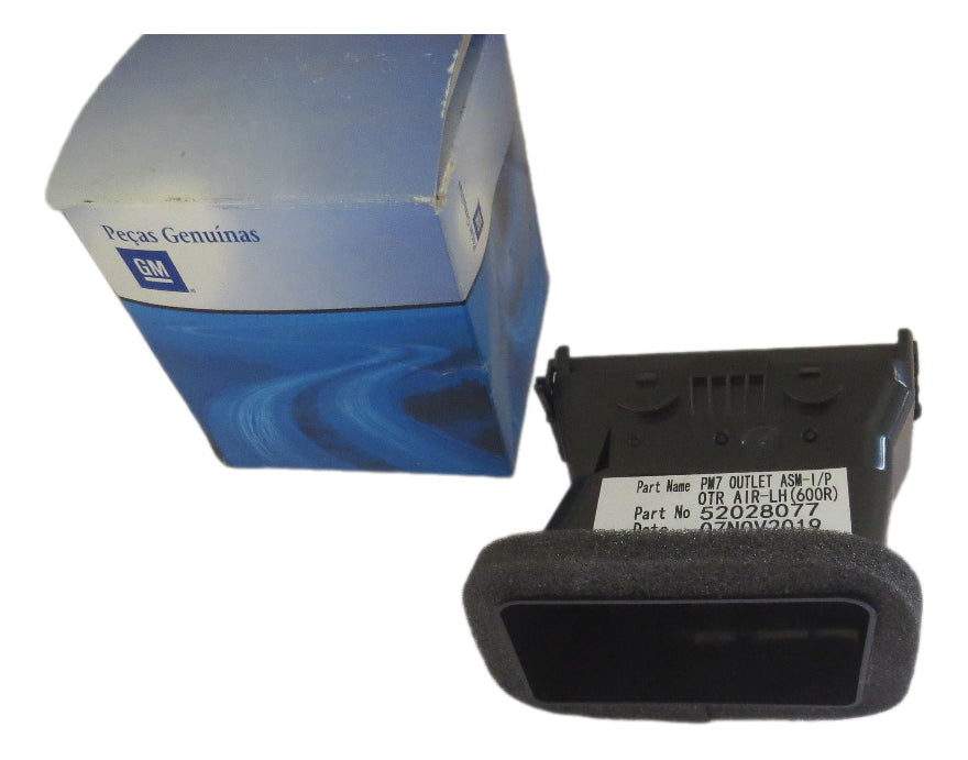 Difusor Saída de Ar Central Esquerdo Spin Cobalt Original GM 52028077
