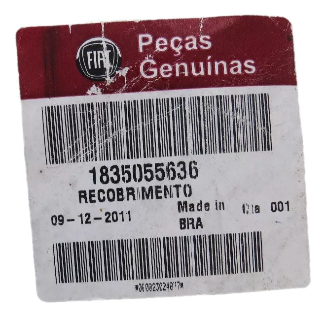Acabamento Banco Dianteiro Lado Direito Palio 96/14 Siena 97/16 Original Fiat 1835055636
