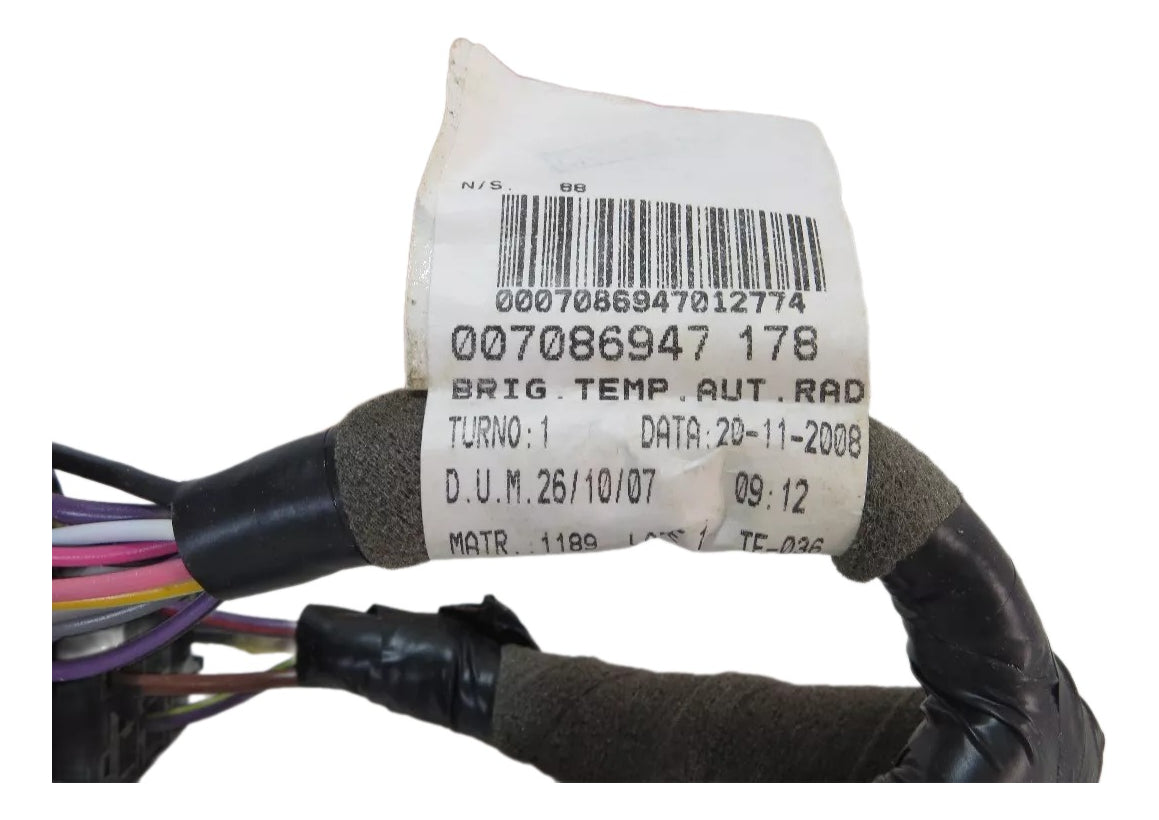 Chicote Rádio Fiat Uno 1985/2013 Original 7086947