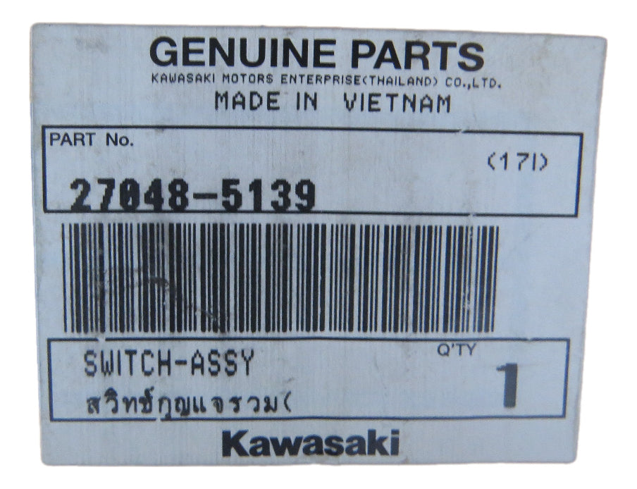 Conjunto Interruptor Kawasaki Versys 300 2017/2019 Original Kawasaki 27048-5139
