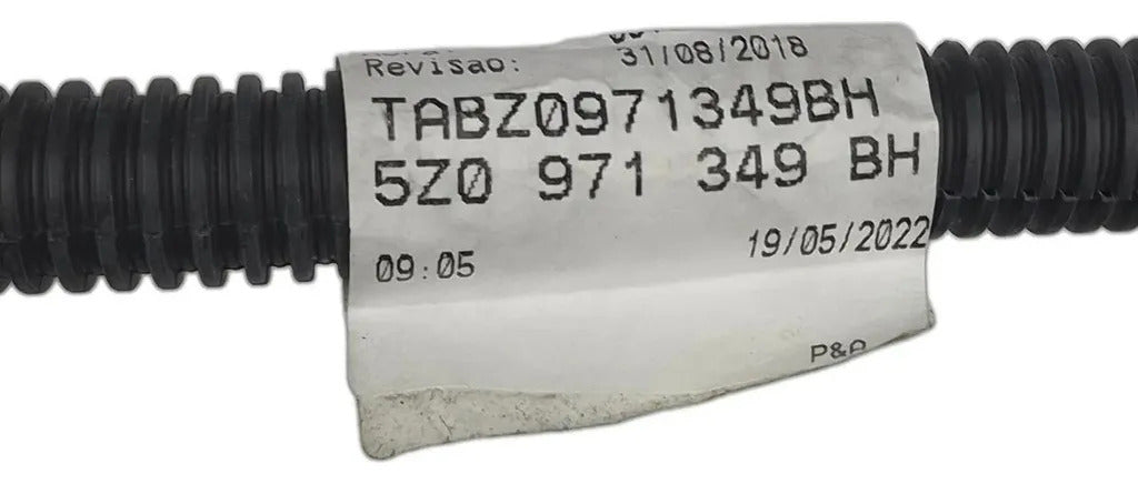 Chicote Cabo Alternador Bateria Vw Fox 10-22 Spacefox 11-19