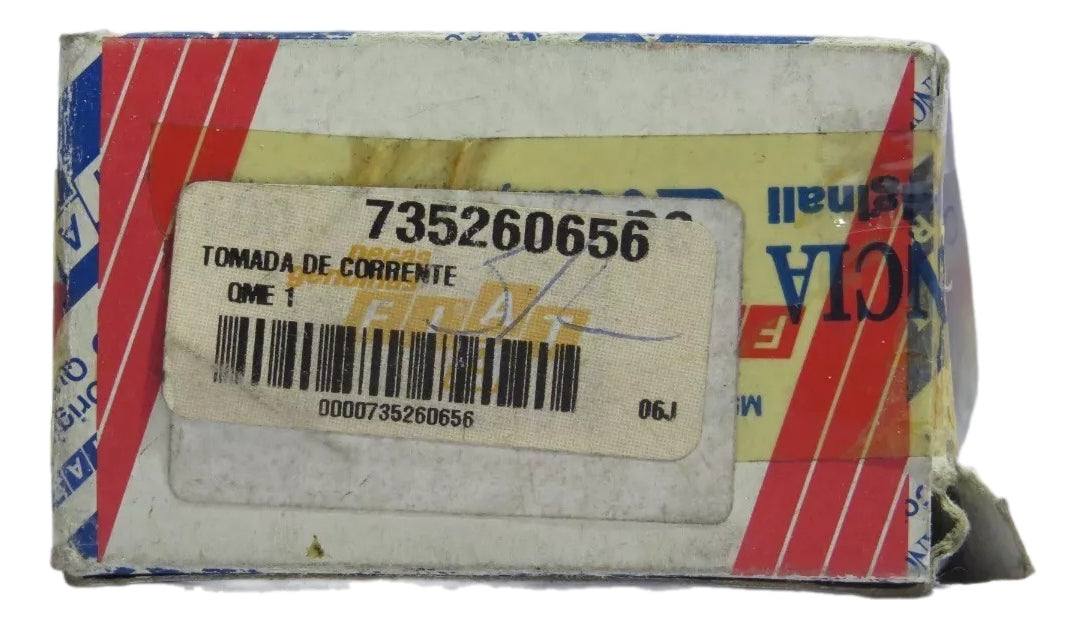 Tomada Corrente Stilo 03/11 Bravo 11/16 Original Fiat 735260656