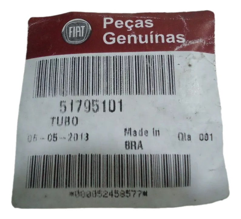 Tubo Anterior Circuito Hidráulico do Freio Lado Esquerdo Linea 08/16 Punto 08/17 Original Fiat 51795101