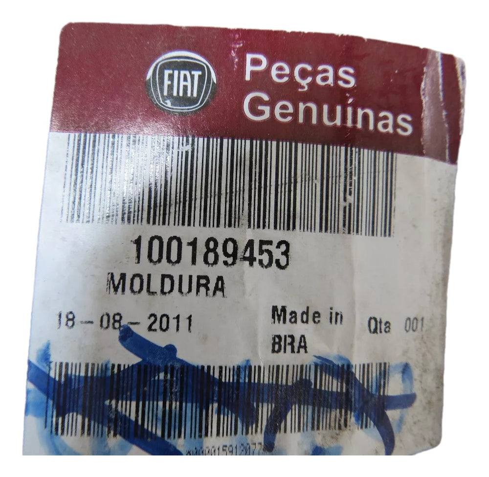 Moldura Lateral Painel Esquerdo Idea 2011/2016 Original Fiat 100189453