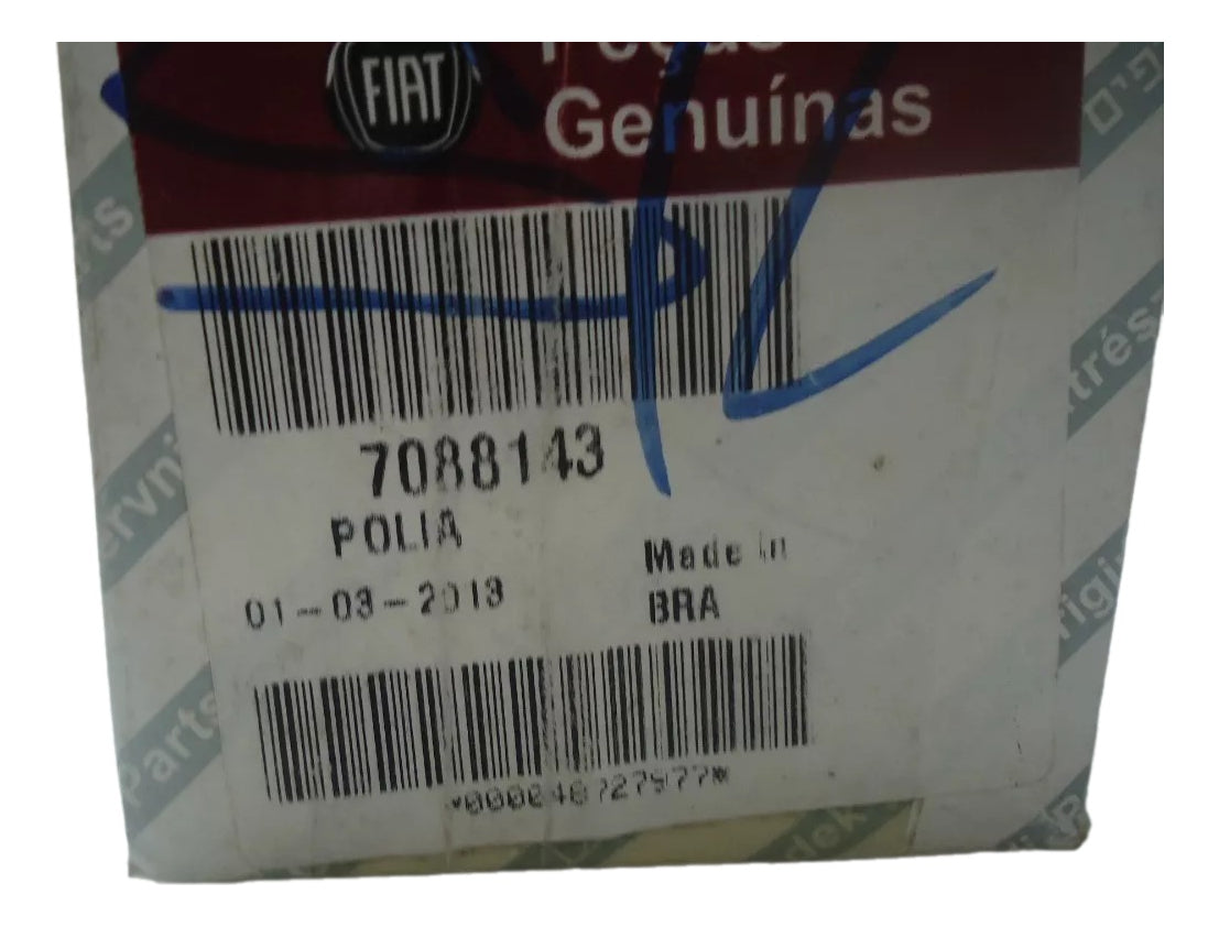 Polia Alternador Bravo Grand Siena Palio Linea Original Fiat 7088143