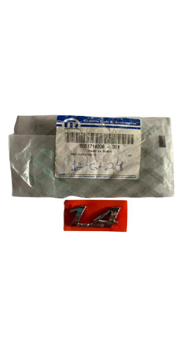 Emblema 1.4 Idea Palio Siena Strada Original Fiat 51714006