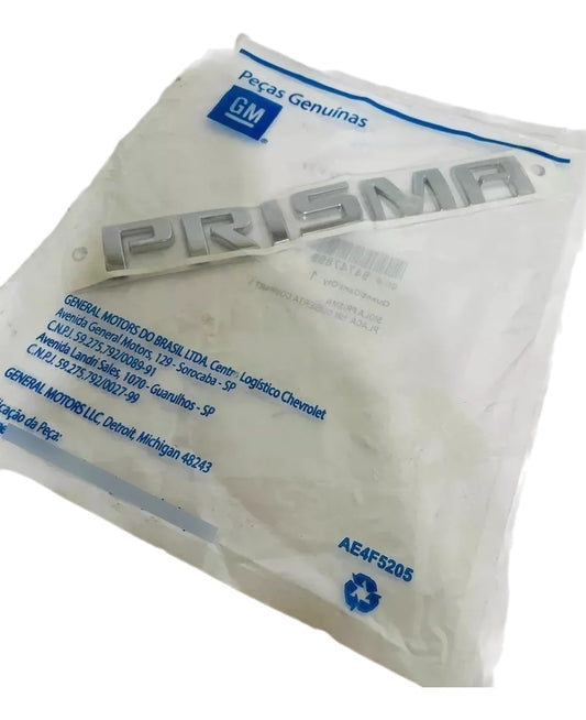 Emblema Tampa Traseira Prisma 2013/2019 Original GM 94747899