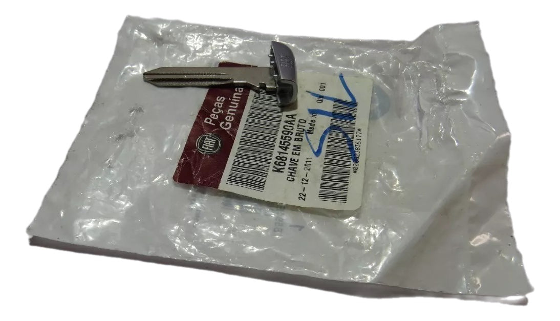 Chave em Bruto para Porta Freemont Journey 2012/2016 Original Fiat K68145590AA