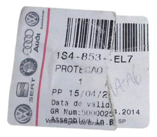 Friso Lateral Porta Up 2014/2017 Original Volkswagen 1S4853EL7