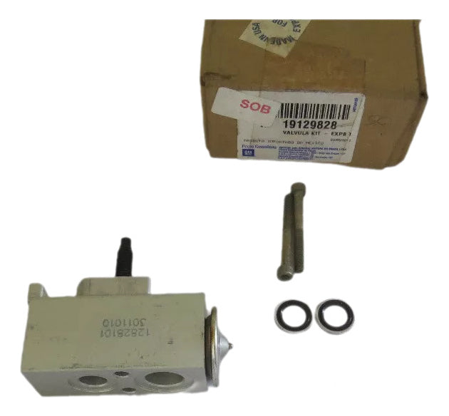 Válvula Expansão Bloco Ar Condicionado Captiva 2008/2017 Original GM 19129828