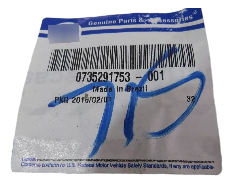 Moldura Acabamento Coluna Traseira Lado Direito Palio 2001/2007 Original Fiat 735291753