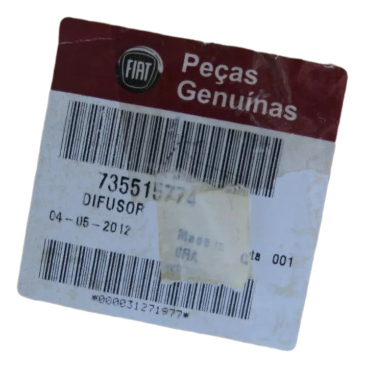 Difusor Ar Lado Direito Idea 2011/2016 Original Fiat 735515774