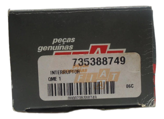 Painel Botões Pisca Alerta Idea 2006/2010 Original Fiat 735388749