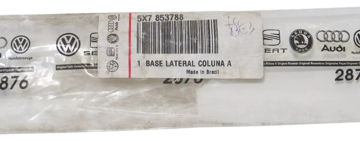 Borracha Lateral Parabrisa Lado Direito Saveiro 2000/2002 Original Volkswagen 5X7853788