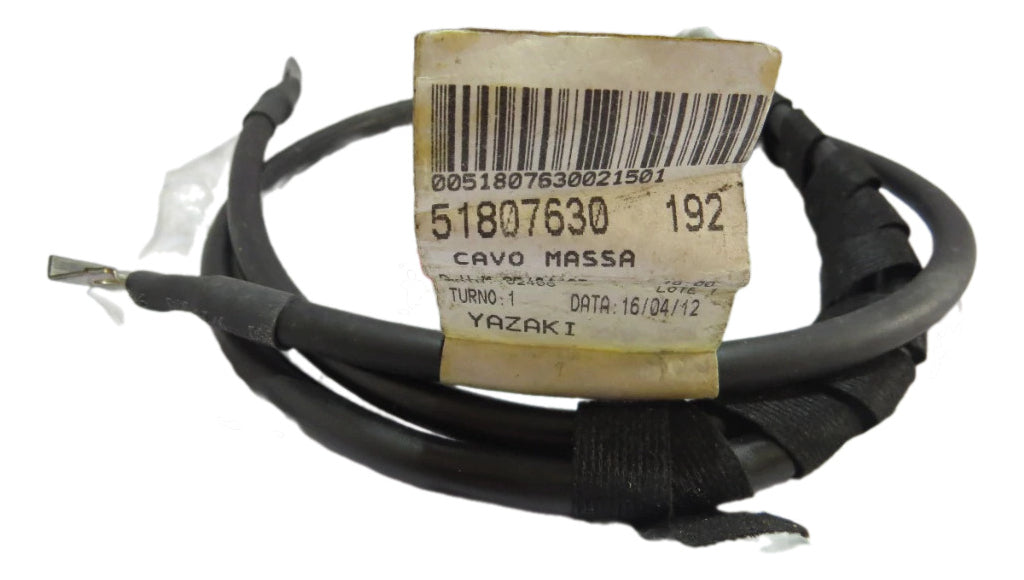 Cabo Chicote da Bateria Fiat Stilo 2003/2011 Original Fiat 51807630