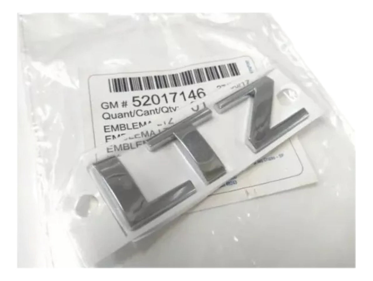 Emblema Tampa Traseira LTZ Onix Prisma S10 Tracker 2013/2023 Original GM 52154567