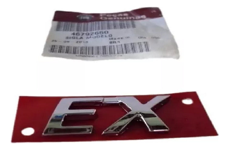 Emblema Traseiro Ex Palio Doblo Siena Original Fiat