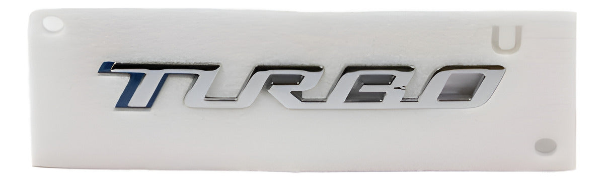 Emblema Turbo Tampa Traseira Tracker 11/24 Original