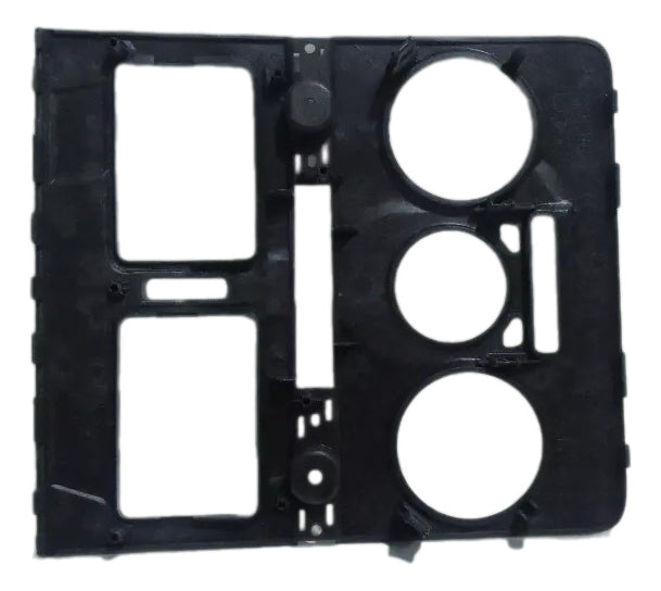 Moldura Central Painel Prata Palio 04/17 Siena 04/16 Strada 04/20 Original Fiat 100213133