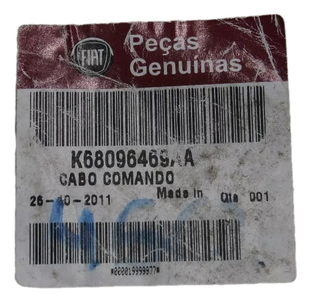 Cabo Sensor Temperatura Ar Condicionado Fiat 500 2009/2020 Original K68096469AA