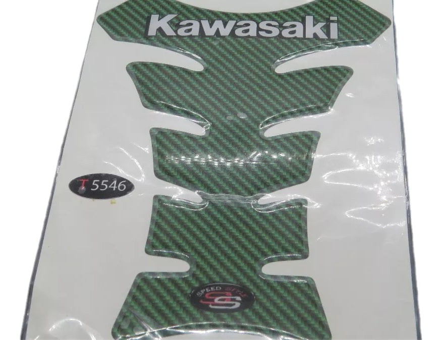 Adesivo Resinado Protetor Tanque Verde Kawasaki ER6N Original Speed Style TPKW5577P001