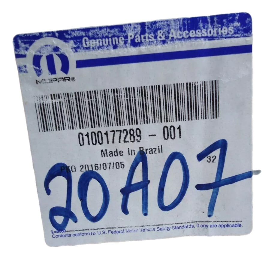 Moldura Farol de Milha Lado Esquerdo Punto 2008/2012 Original Fiat 100177289