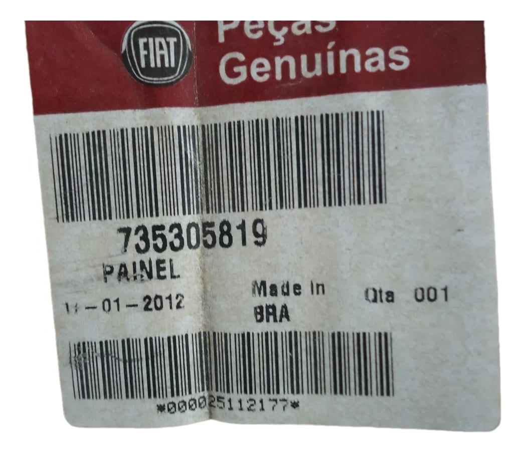 Acabamento Revestimento Interno Painel Lado Esquerdo Strada 2001/2007 Original Fiat 735305819