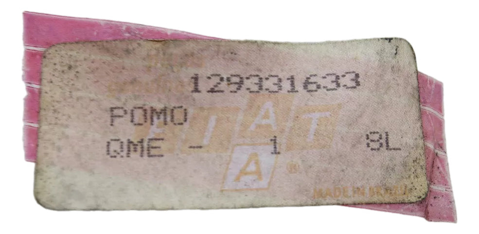 Manopla Reclinador Banco Dianteiro Siena 96/16 Strada 98/13 Palio 96/17 Original Fiat 129331633