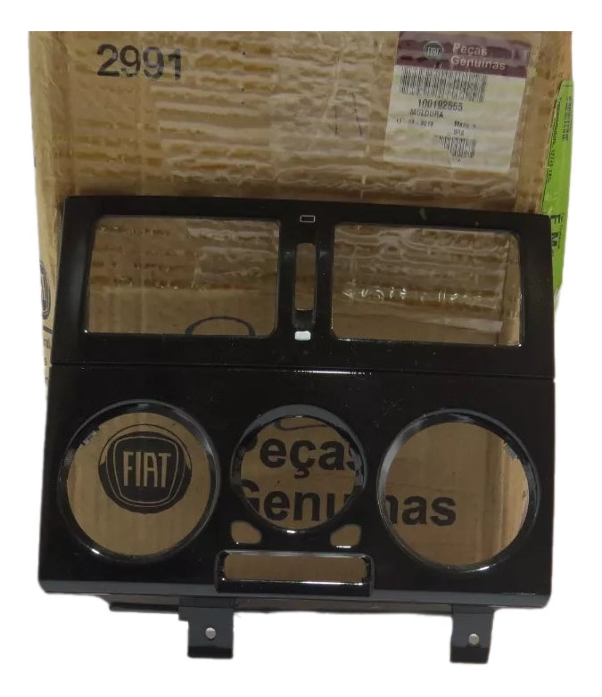 Moldura Central Difusor de Ar Siena Strada 2008/2012 Original Fiat 100192555