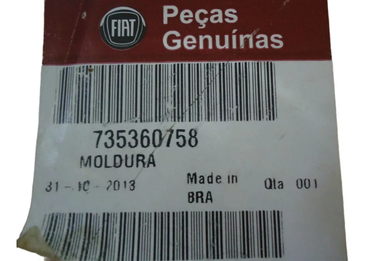 Moldura Porta Luvas Palio 12/17 Siena 12/16 Strada 13/20 Nova Original Fiat 735360758