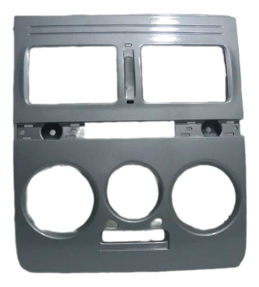 Moldura Central Painel Prata Palio 04/17 Siena 04/16 Strada 04/20 Original Fiat 100213133