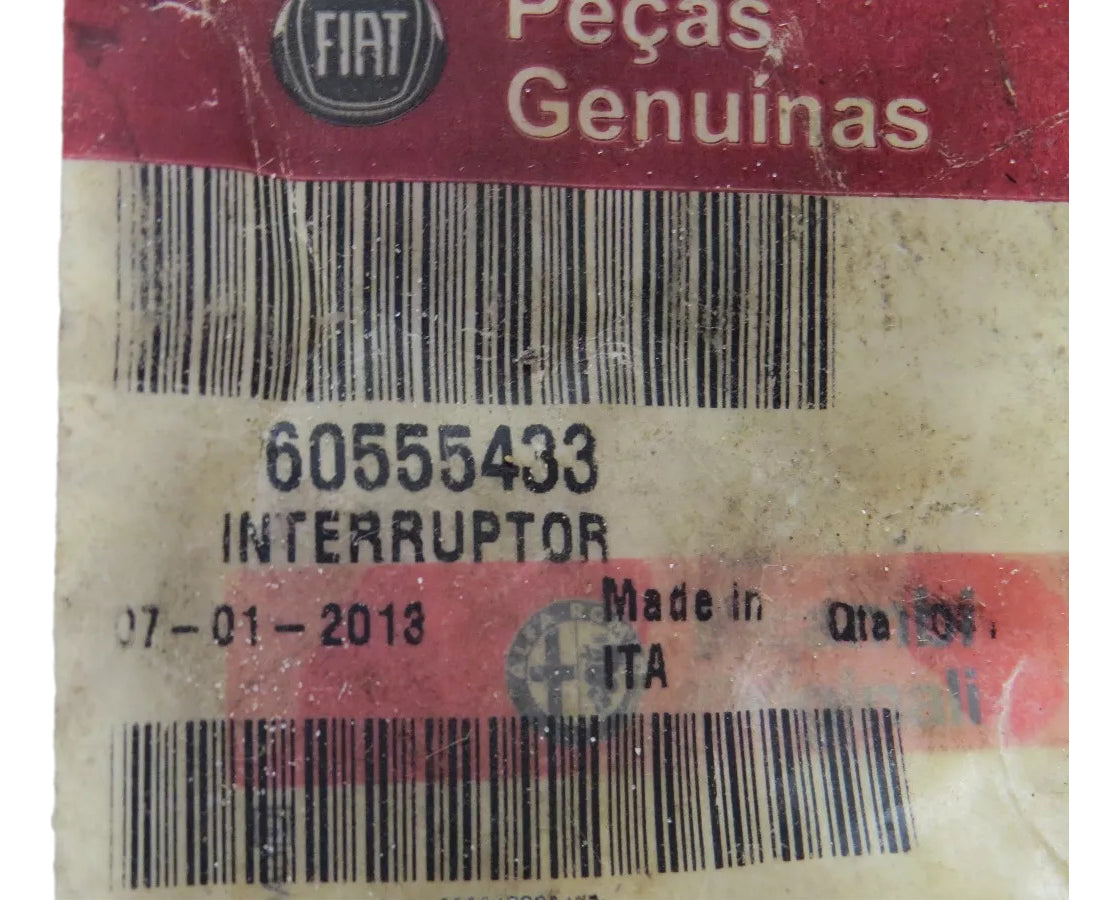 Interruptor Iluminação Interna Linea 08/16 Punto 08/17 Original Fiat 60555433