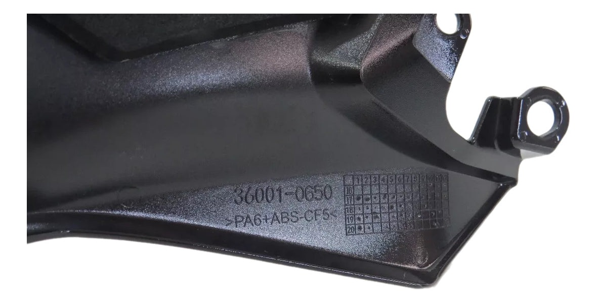 Tampa Lateral Esquerda Kawasaki Ninja 650 2017/2021 Original Kawasaki 36001-0650