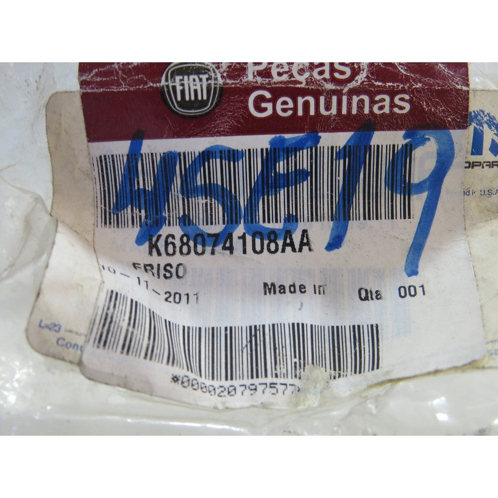 Acabamento Porta Dianteira Direita Fiat 500 2010 a 2018 Original K68074108AA