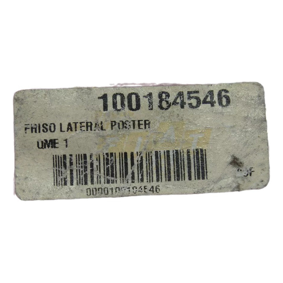 Friso Pequeno Porta Traseira Lado Esquerdo Fiat Uno Mille 2004 a 2013 Original Fia 100184546