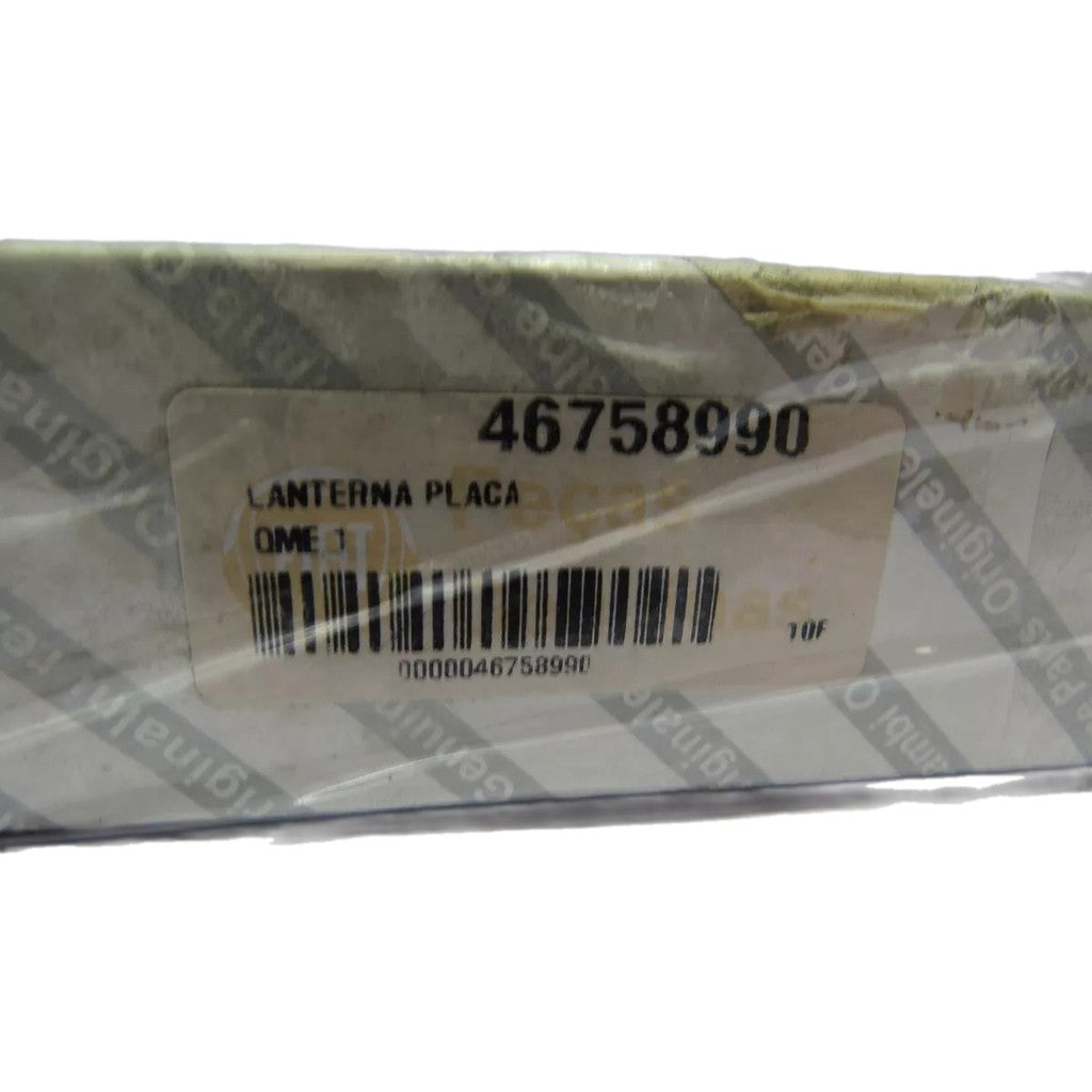Lanterna de Placa Traseira com Lampada Fiat Stilo 2003 a 2011 Original 46758990