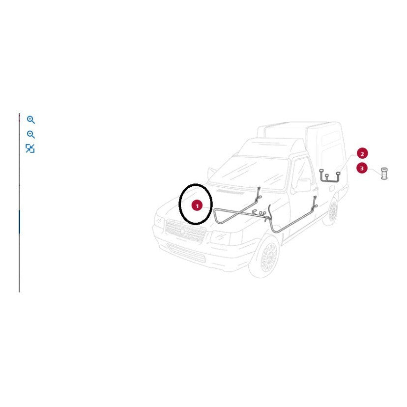 Chicote Complementar – Fiat Uno Mille, Fiorino, Uno