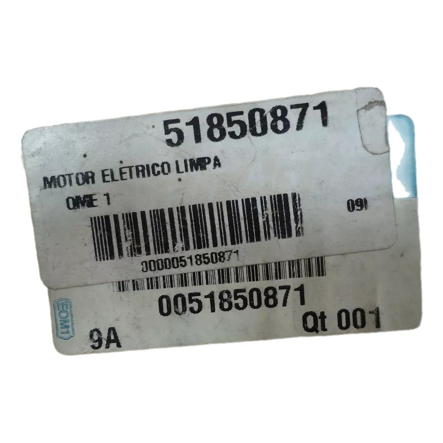 Motor Limpador Vidro Traseiro Vigia Fiat 500 2010 a 2018 Original 51850871
