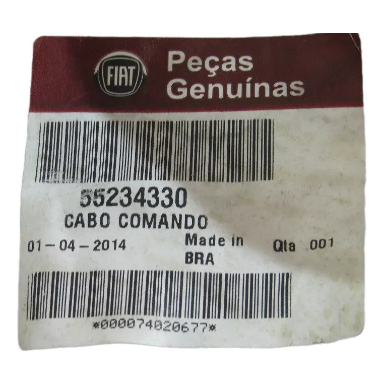 Cabo Seletor Marcha Câmbio – Fiat Bravo