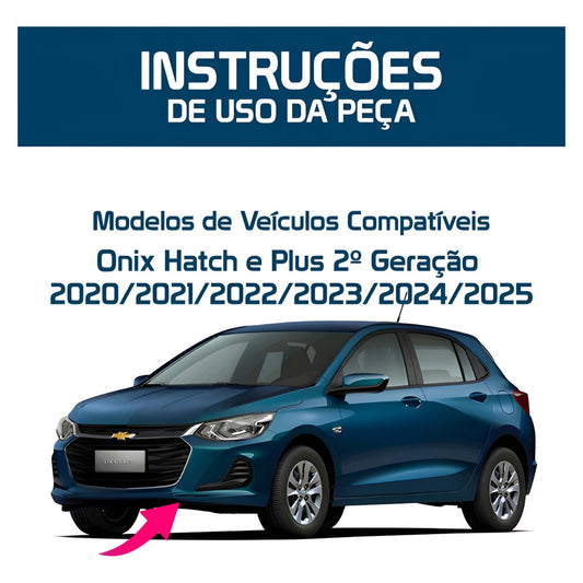 Grampo Presilha Defletor Peças Reforçadas – Chevrolet Onix