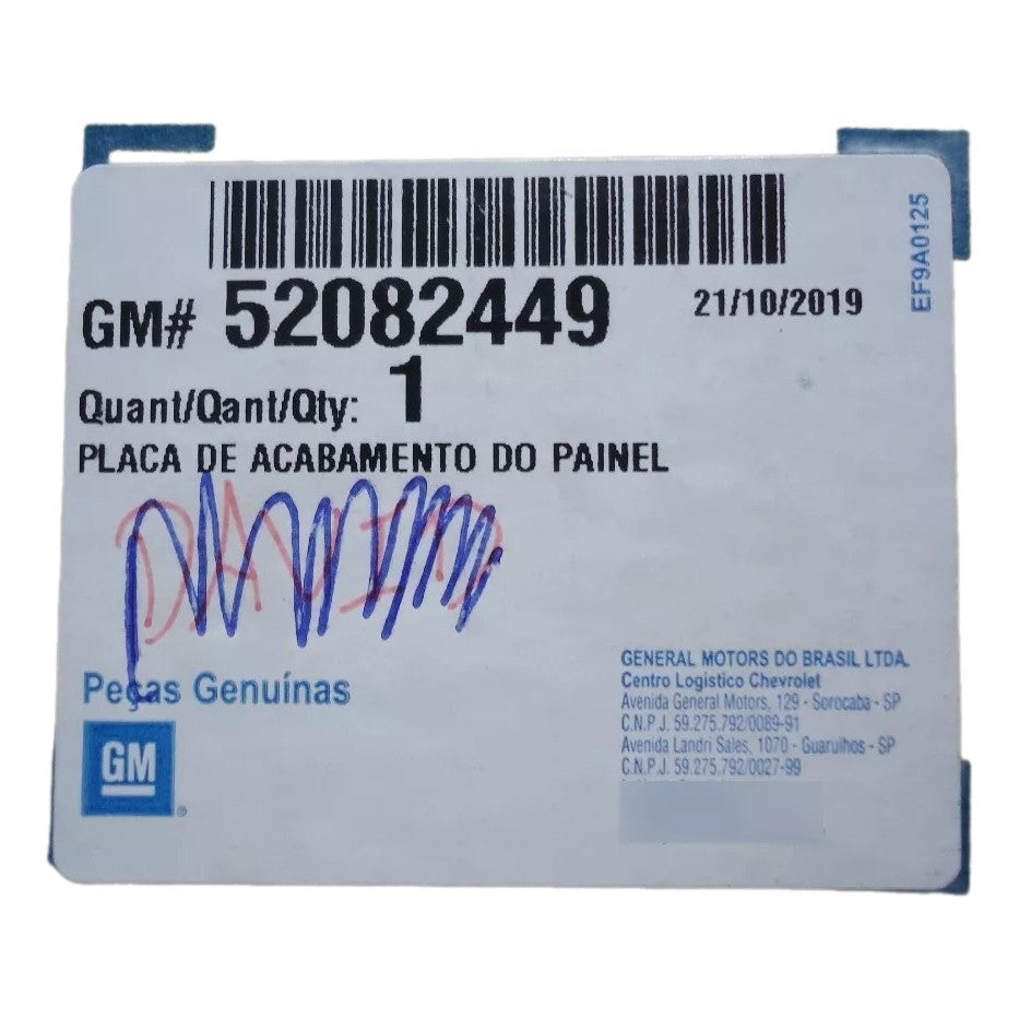Moldura Painel de Instrumentos – Chevrolet Cobalt