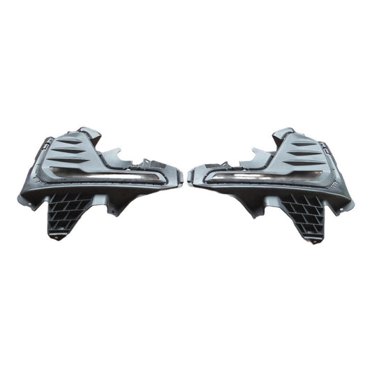 Par de Molduras do Farol de Neblina – Chevrolet Onix Turbo (2020–2025)