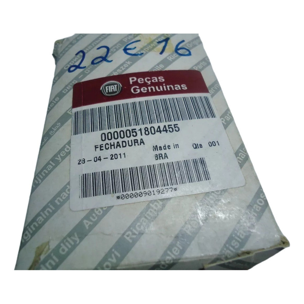 Fechadura Banco Traseiro – Fiat Grand Siena, Siena, Linea