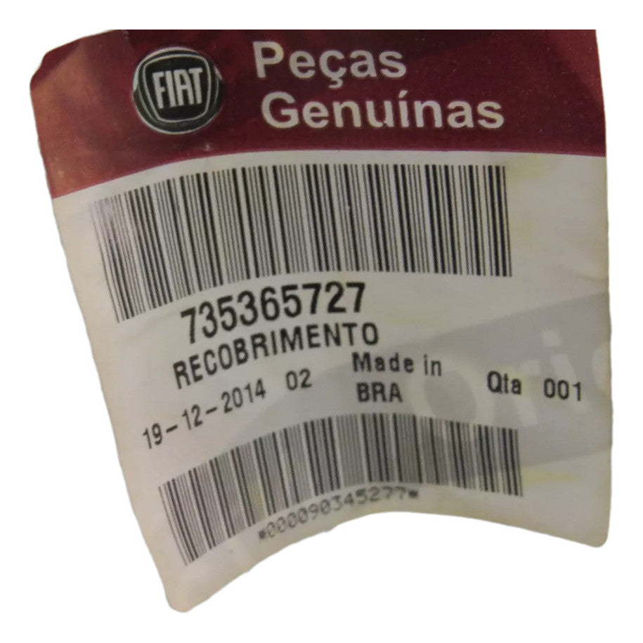 Moldura Coluna Caixa Roda Traseira Lado Direito Fiat Doblo 2002 a 2021 Original 735365727