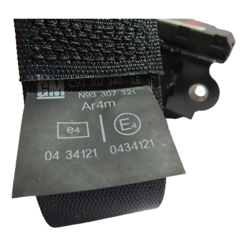 Cinto de Segurança Traseiro Lado Esquerdo Corsa 2002 a 2012 Original Gm 93307340