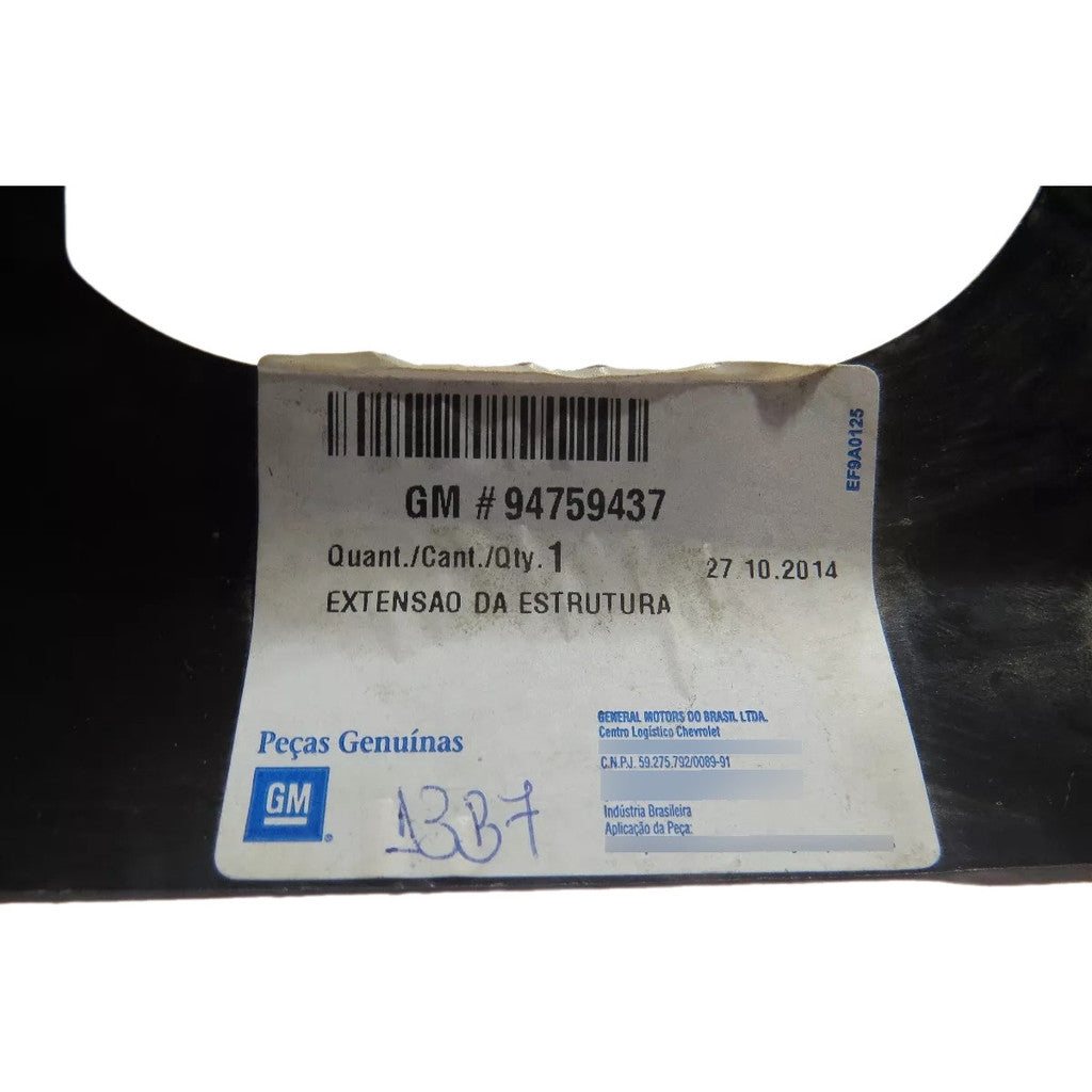 Extensao Alojamento Lanterna Traseira Lado Direito GM Onix Original 94759437